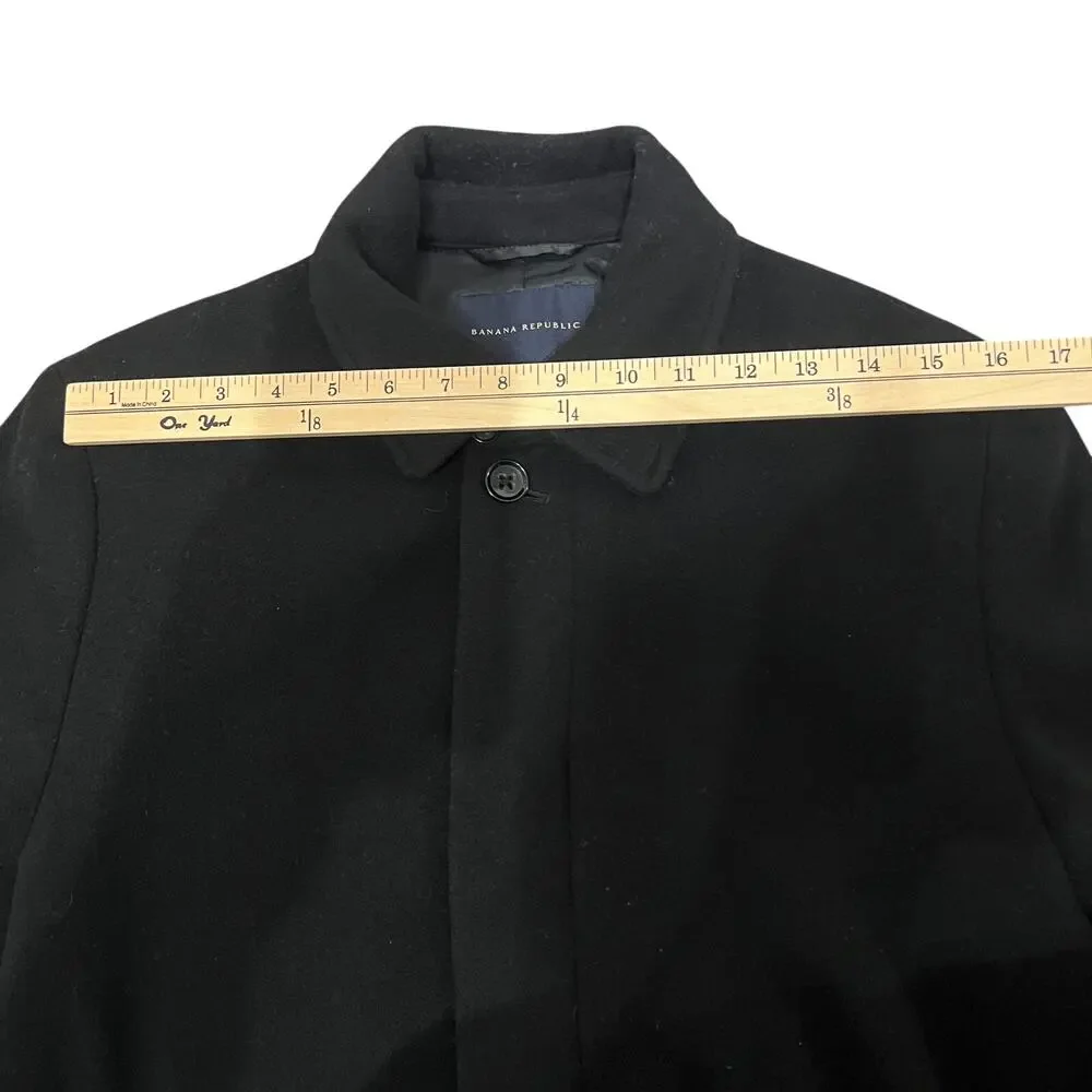 Banana Republic Wool Blend Mens Coat Size S